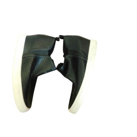 Steven by Steve Madden Size 11 Black Sporty Ankle Booties Flats Shoes $99 - Picture 3 of 4